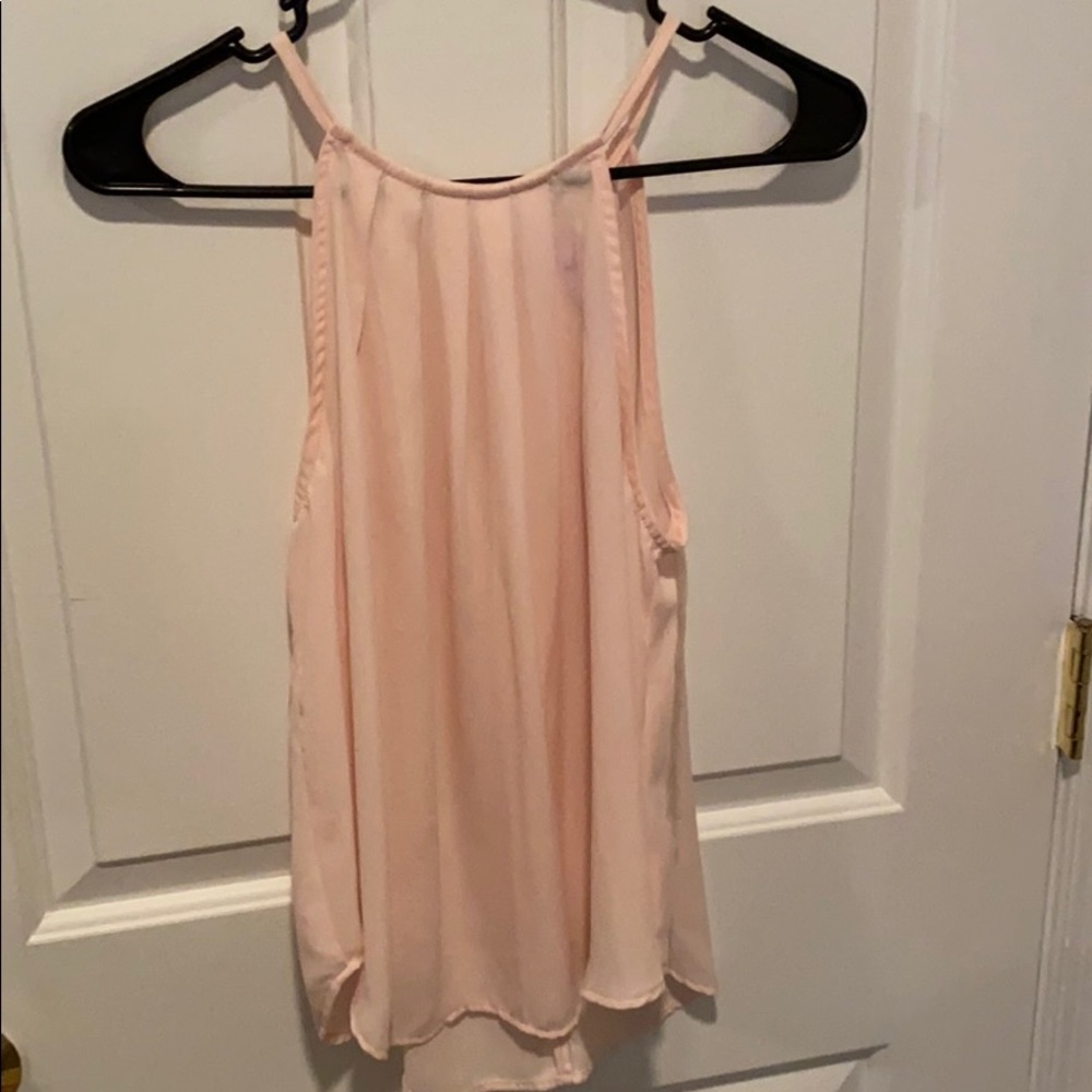 Blush blouse
